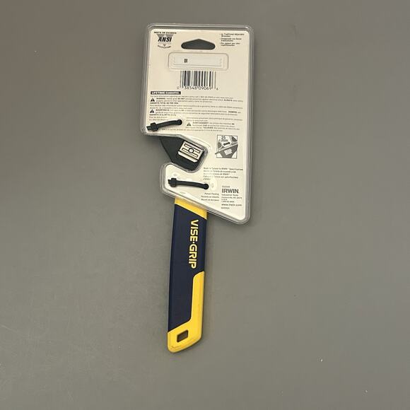 Irwin Vise Grip 8 Inch Metric Quick Adjusting Wrench New - Picture 3 of 4